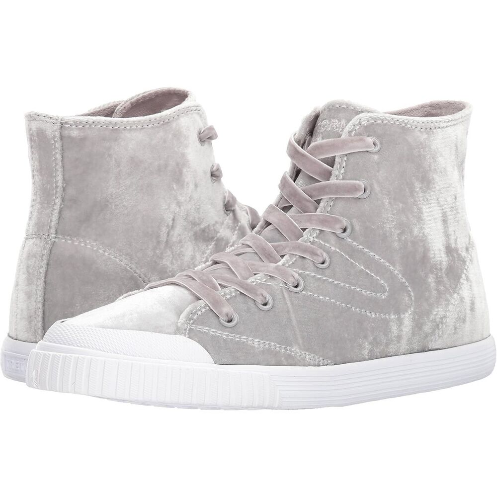 TRETORN Women’s Silver Velvet Marleyhi4 Sneaker Size 9